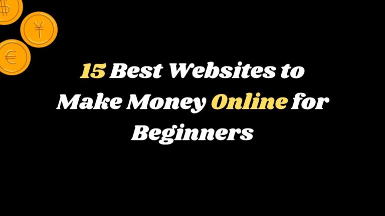best websites to make money online for beginners in 2026
