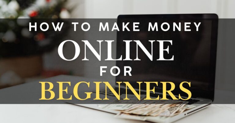how to make money online for beginners