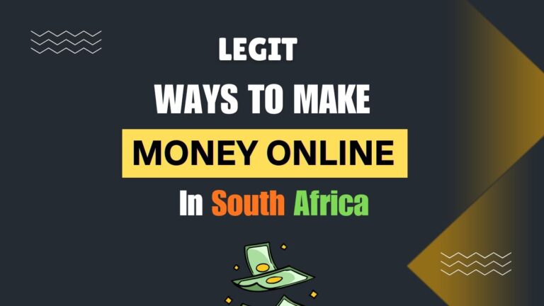 legit ways to make money online in south africa