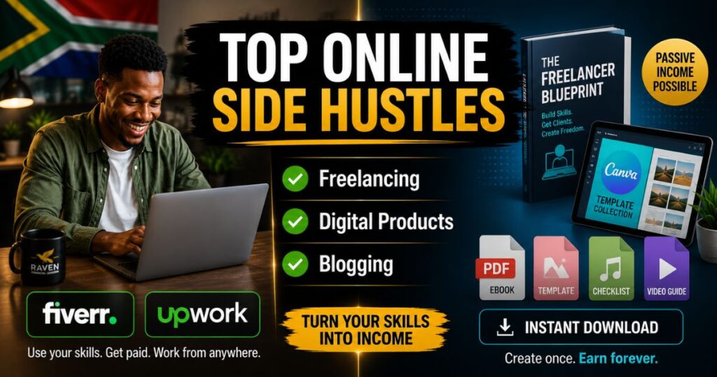 freelancing and digital products income ideas