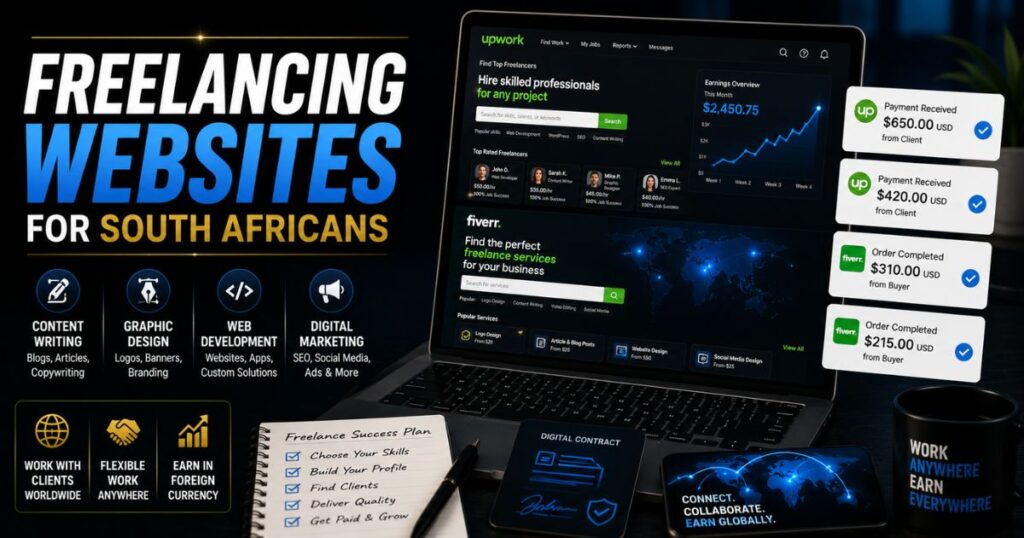 Legit freelance websites South Africa